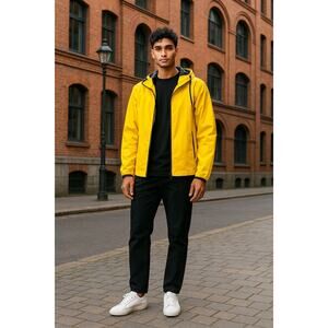 Hilfiger Athletics Rain Jacket XL Unisex with Hood